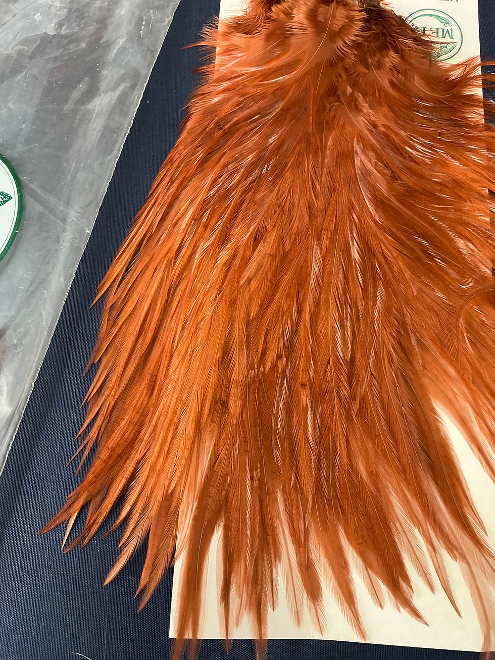 Thumbnail: Vintage Metz Dry Fly Neck Lucas Collection N8