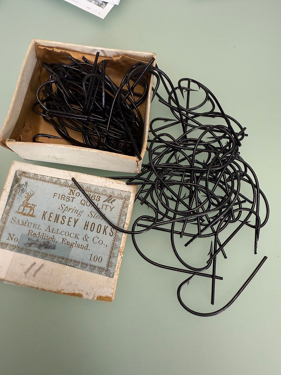 Thumbnail: Antique Allcock & Co.Kensey Blind Eye Hook