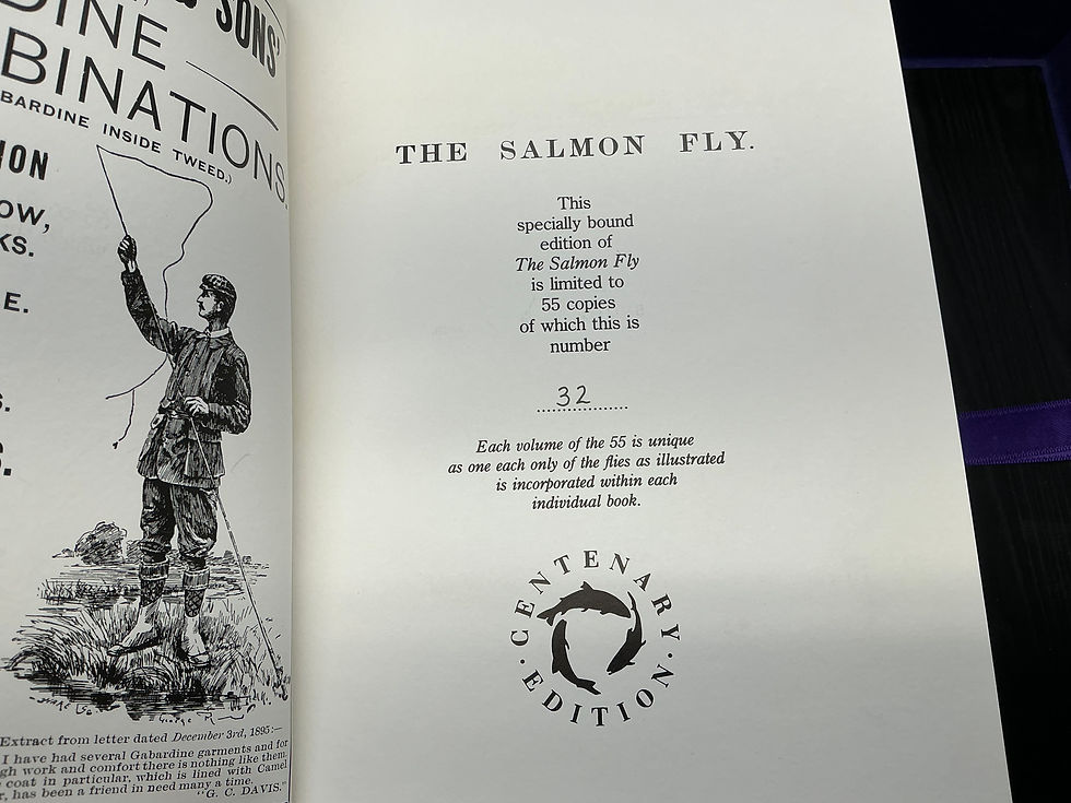 Thumbnail: LIMITED EDITION The Salmon Fly Kelson Centenary Edition with Fly