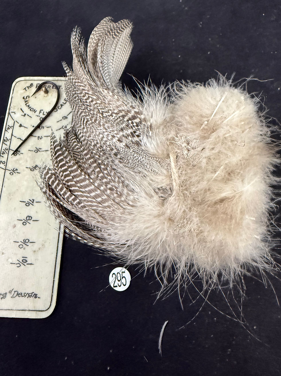 Thumbnail: Vintage Large Clump of  Premium Teal Duck feathers 295