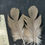 Thumbnail: Kori Bustard  feathers  as shown 5/0 #72