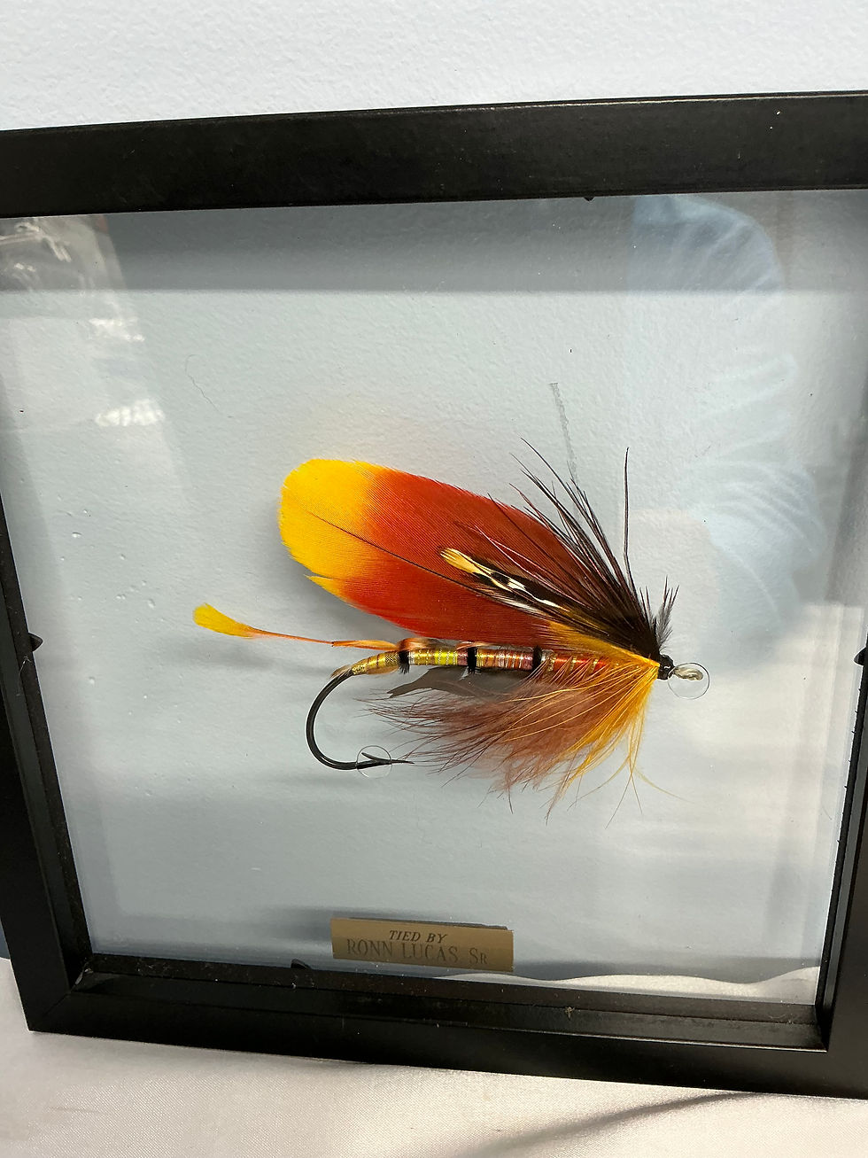 Thumbnail: Ronn Lucas framed  Salmon Fly