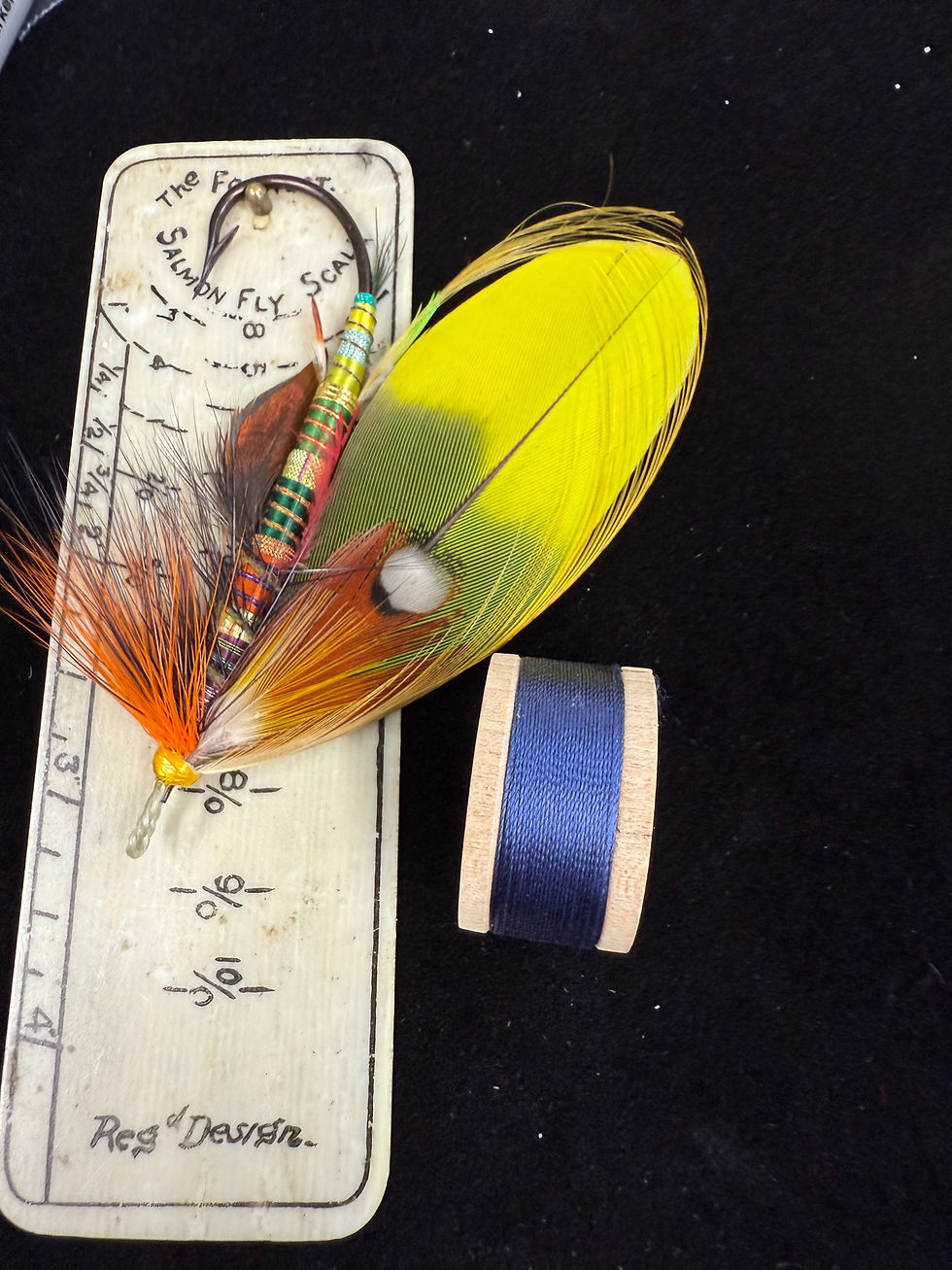 Thumbnail: VINTAGE Belding Corticelle Fly Tying and Rod Wrapping Pure Silk