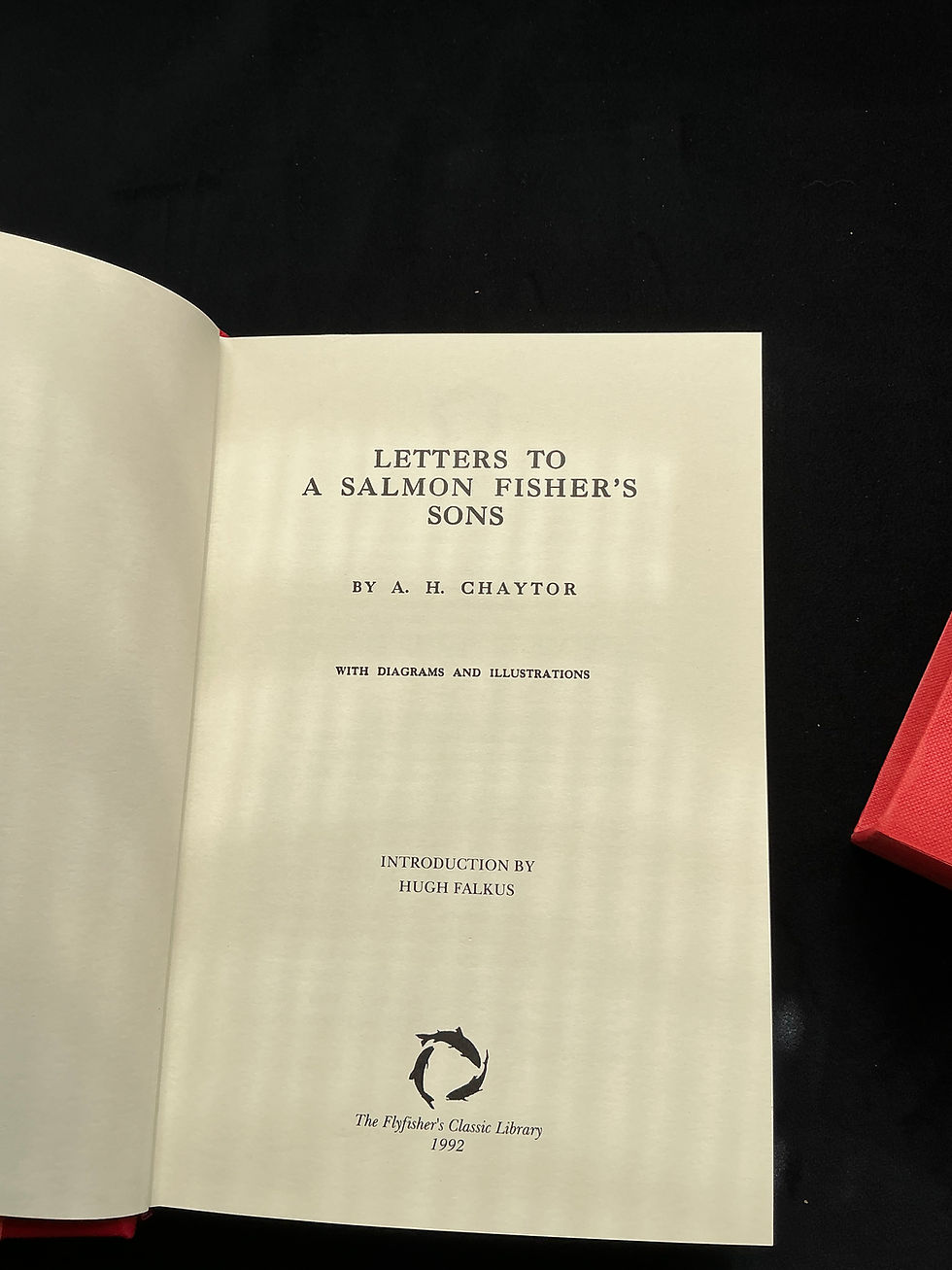 Thumbnail: Letters to a Salmon Fisher's Son by A.H. Chaytor