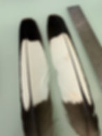 Thumbnail: White Tail  Black Cockatoo feathers Lucas Collection #8