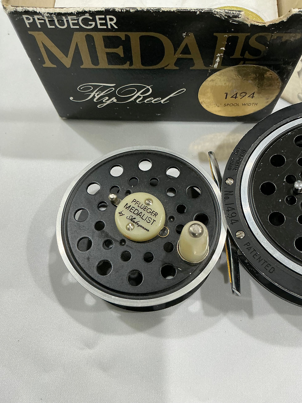Thumbnail: Pflueger Medalist 1494 and Spare Spool  Excellent  Plus Condition