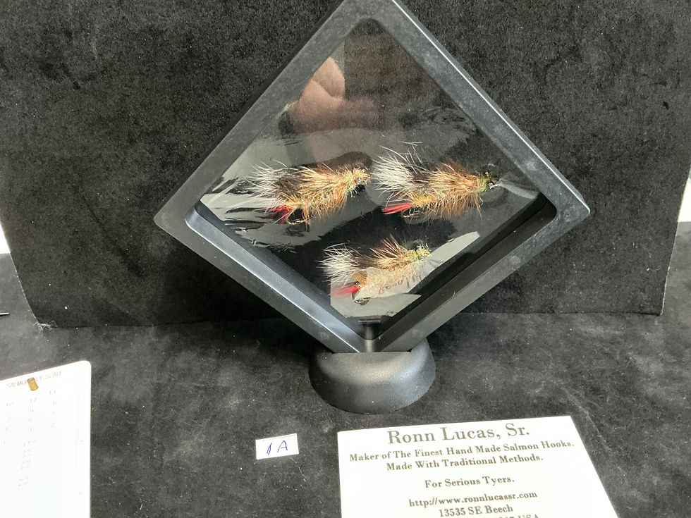 Thumbnail: Ronn Lucas tied Fishing flies 1B