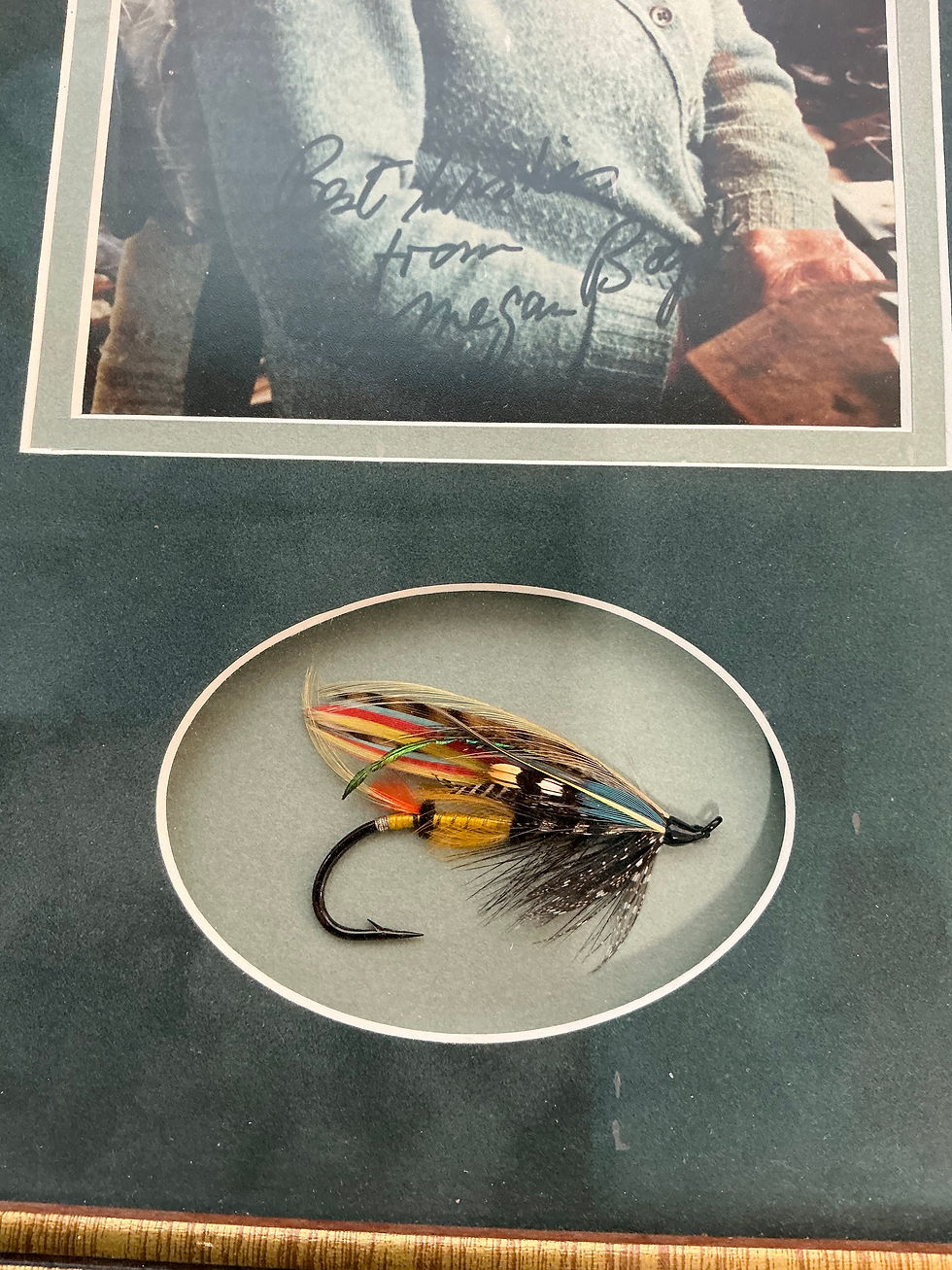 Thumbnail: VERY COLLECTABLE Megan Boyd Jock Scott framed signed Cullen Collection