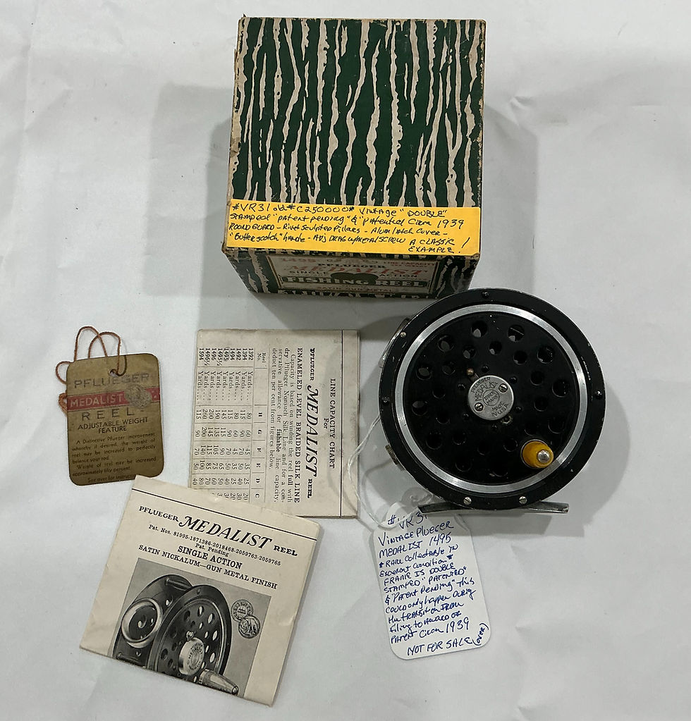 COLLECTORS Pflueger Medalist 1495 RARE COLLECTABLE circa 1939