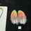 Thumbnail: Matched  parrot feathers for  Salmon Flies 23-23N