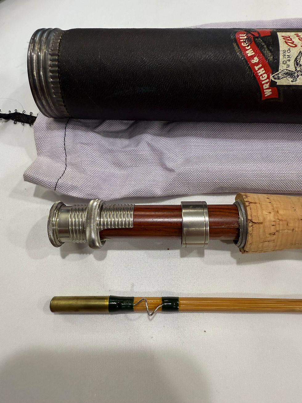 Thumbnail: Vintage Bamboo Fly Fishing Rod STUNNING