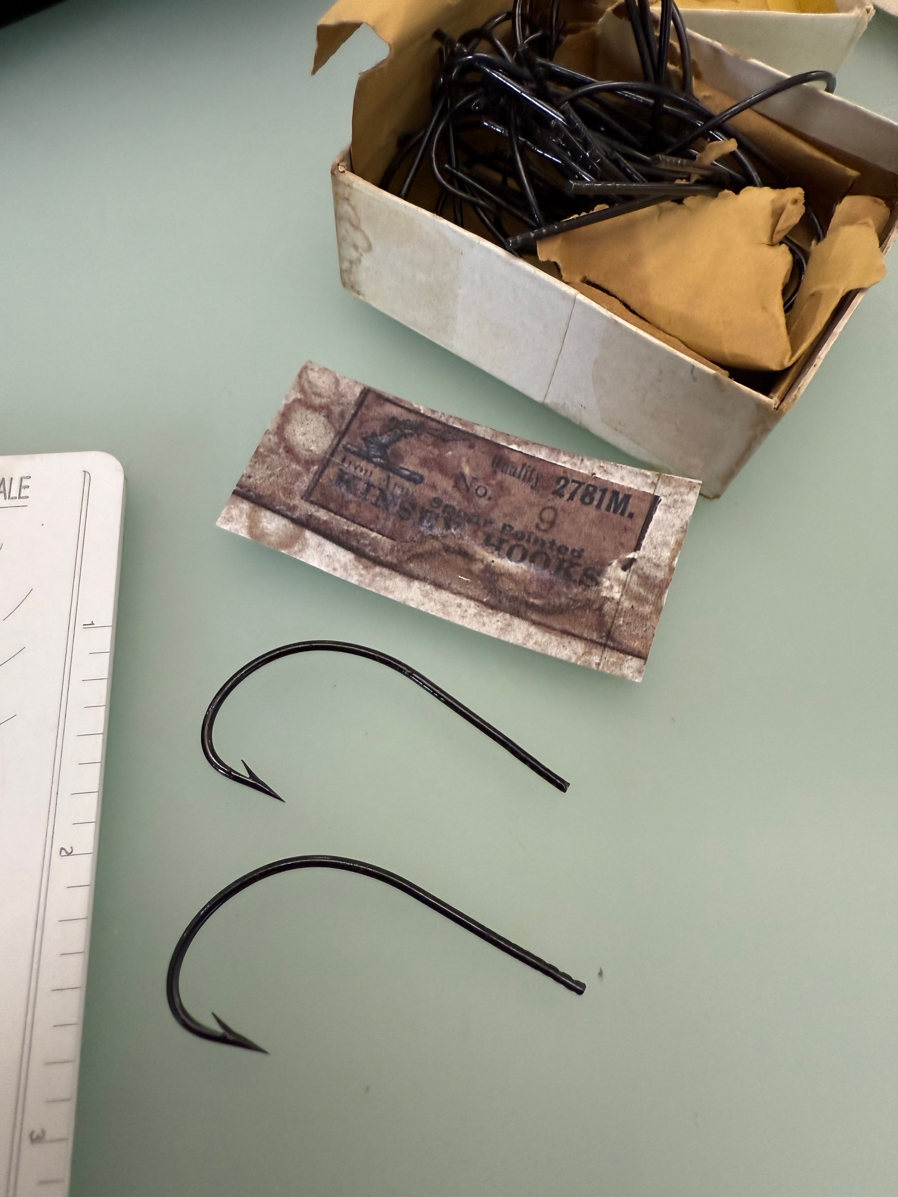 ANTIQUE  Allcocks Kinsey Blind Eye Hooks