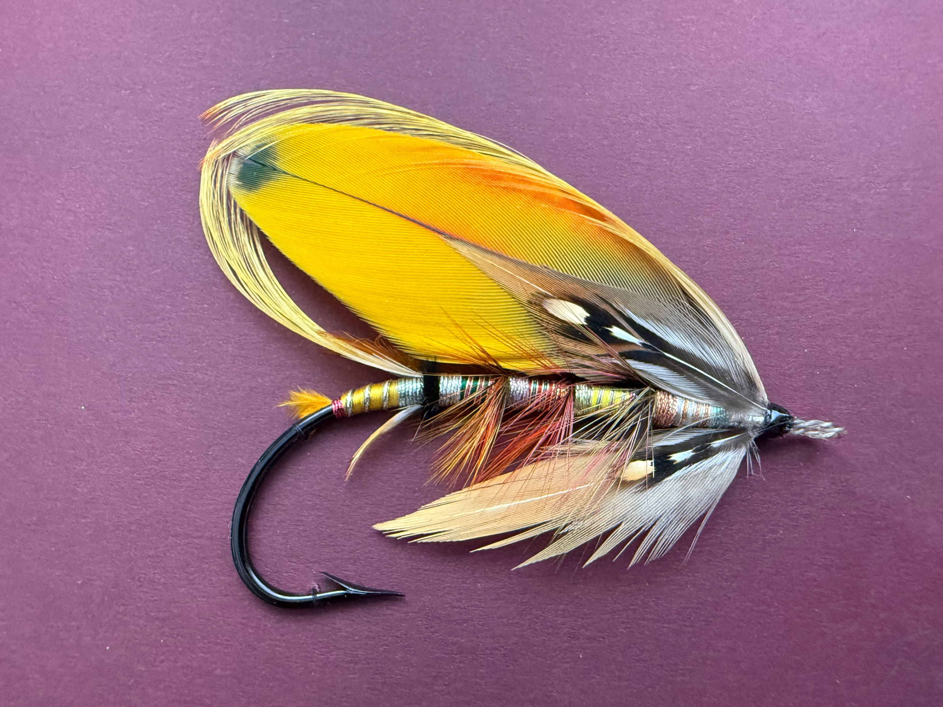 Collectable Ronn Lucas framed  Salmon Fly