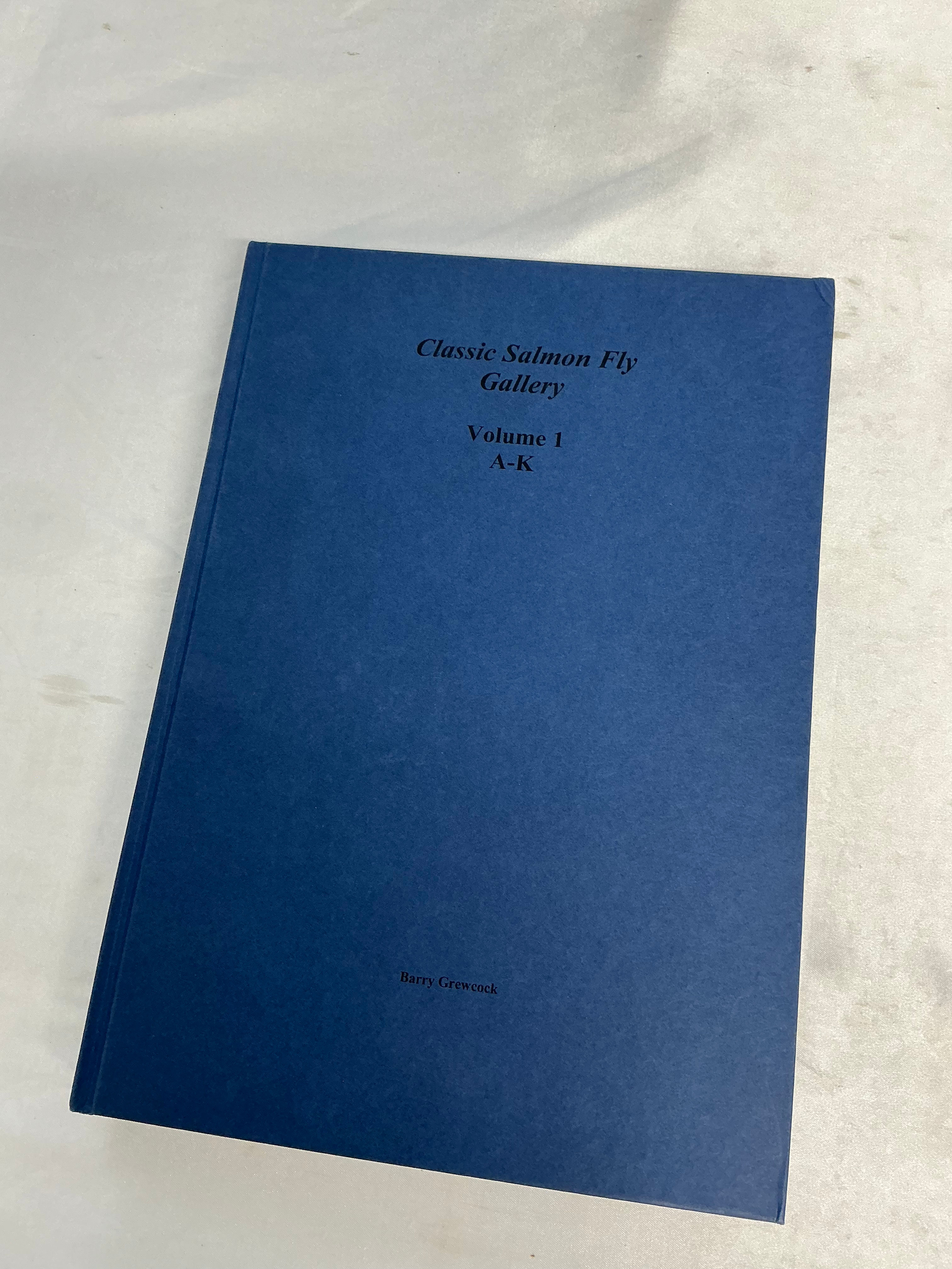 Classic Salmon Fly Gallery Vol. 1 A-K Barry Grewcock signed and numbered