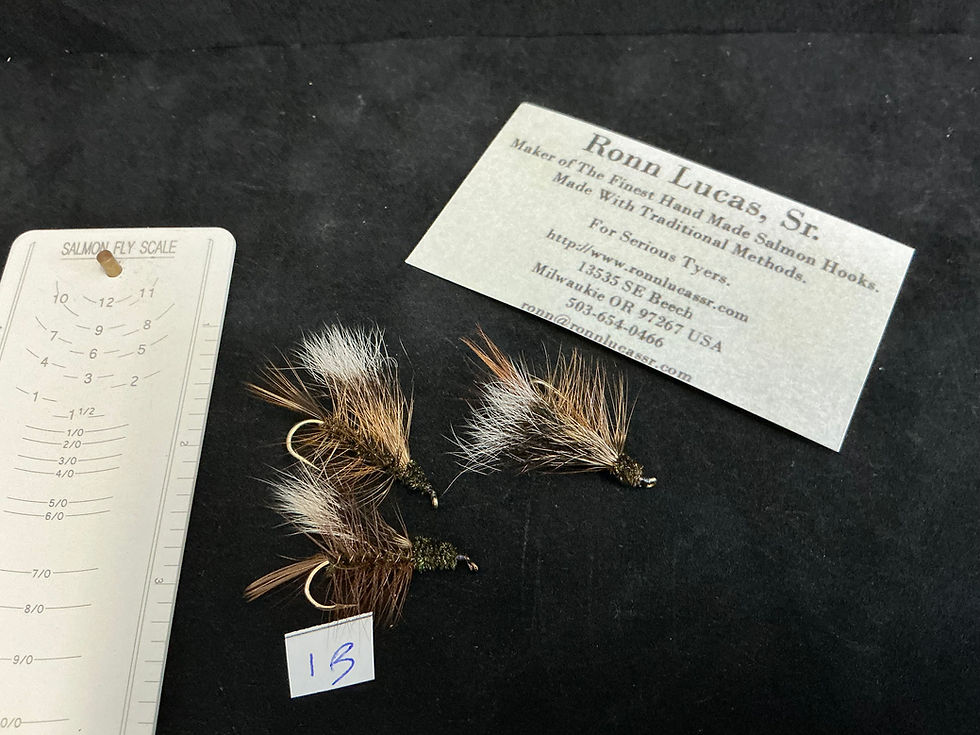 Thumbnail: Ronn Lucas tied Fishing flies 1B