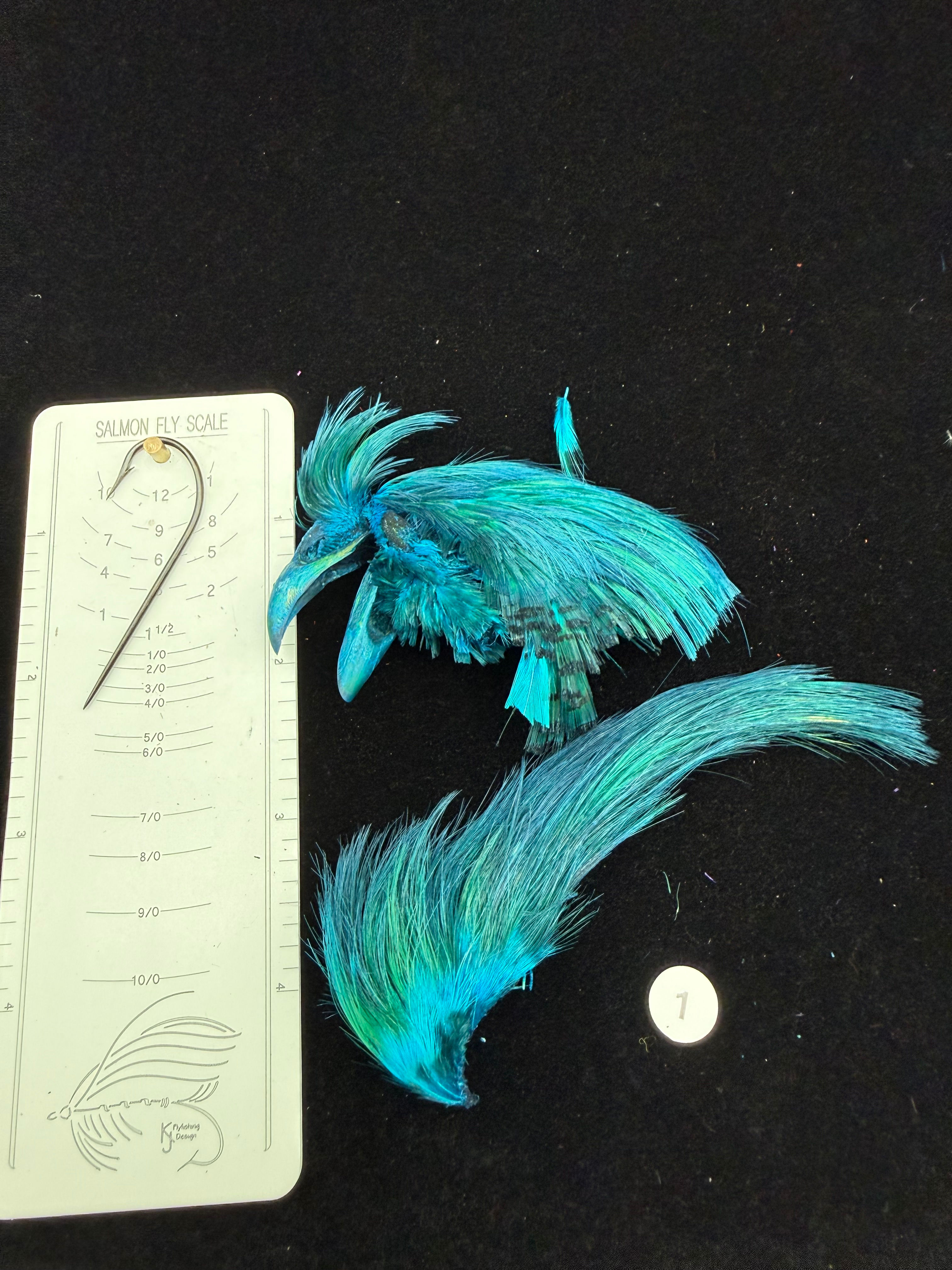 Dyed Golden Pheasant Toppings 1-15