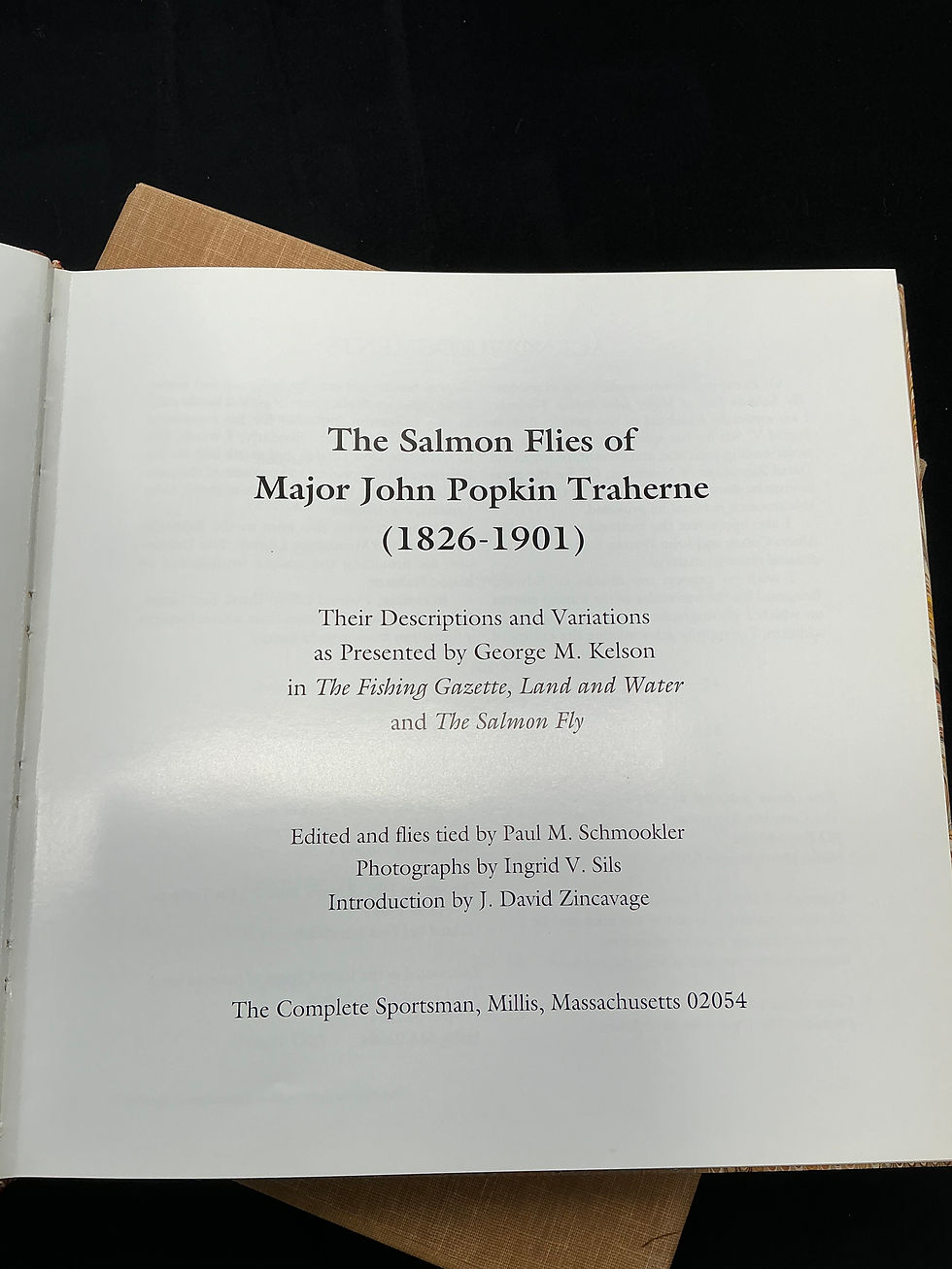 Thumbnail: LIMITED EDITION The Salmon Flies  Major John P Traherne Schmookler