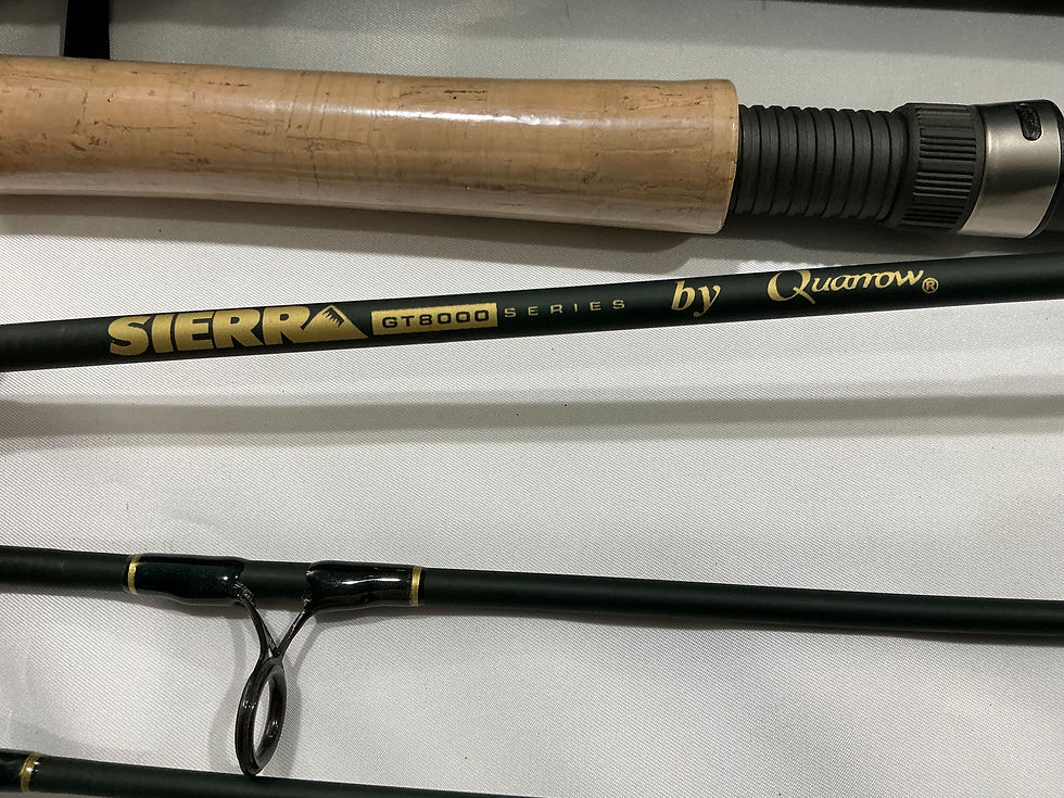 Thumbnail: Sierra GT8000 by Quarrow GS/FP-4 med 7'6"  Fishing rod  Graphite