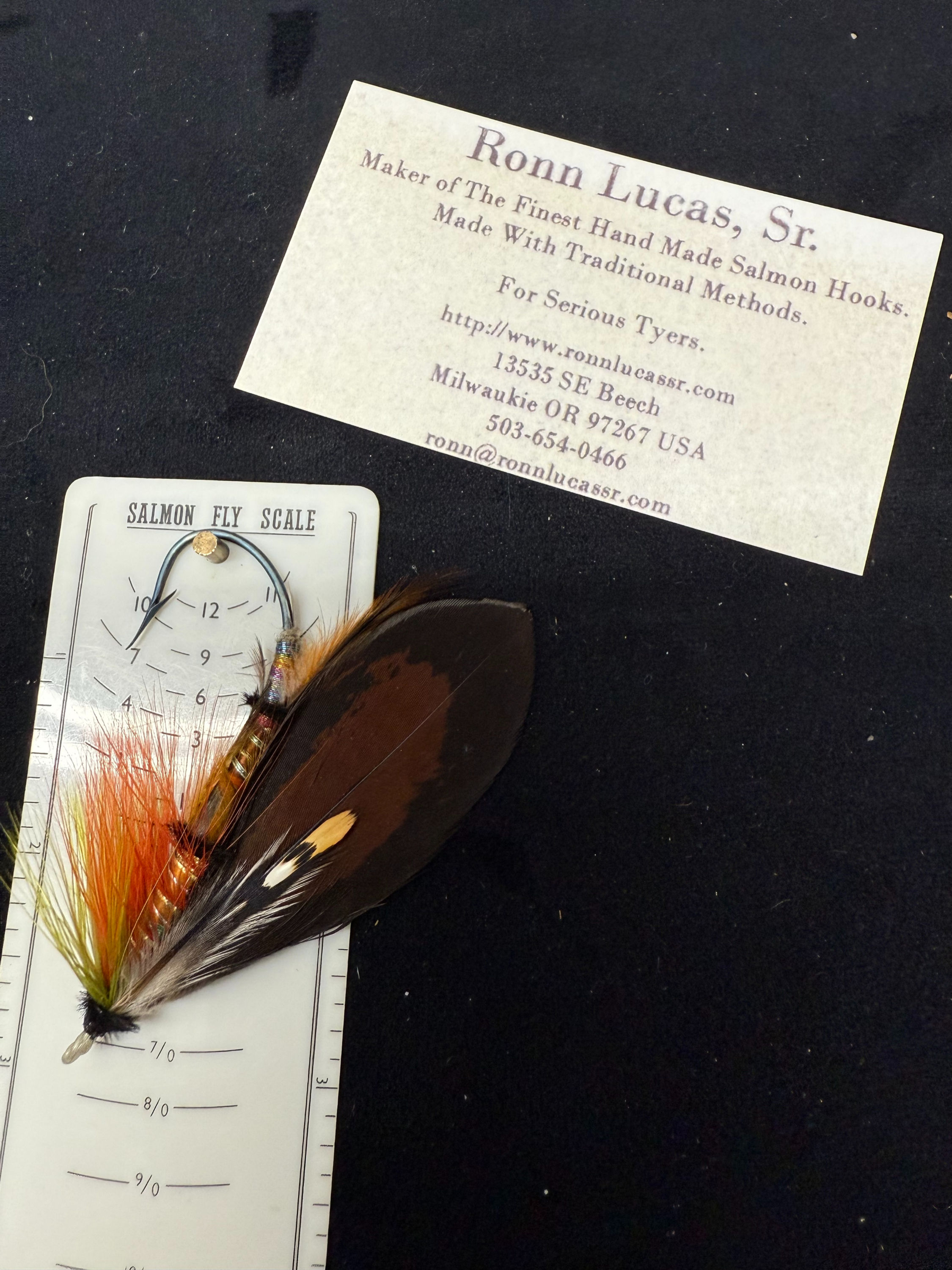 Ronn Lucas Salmon Fly LR4