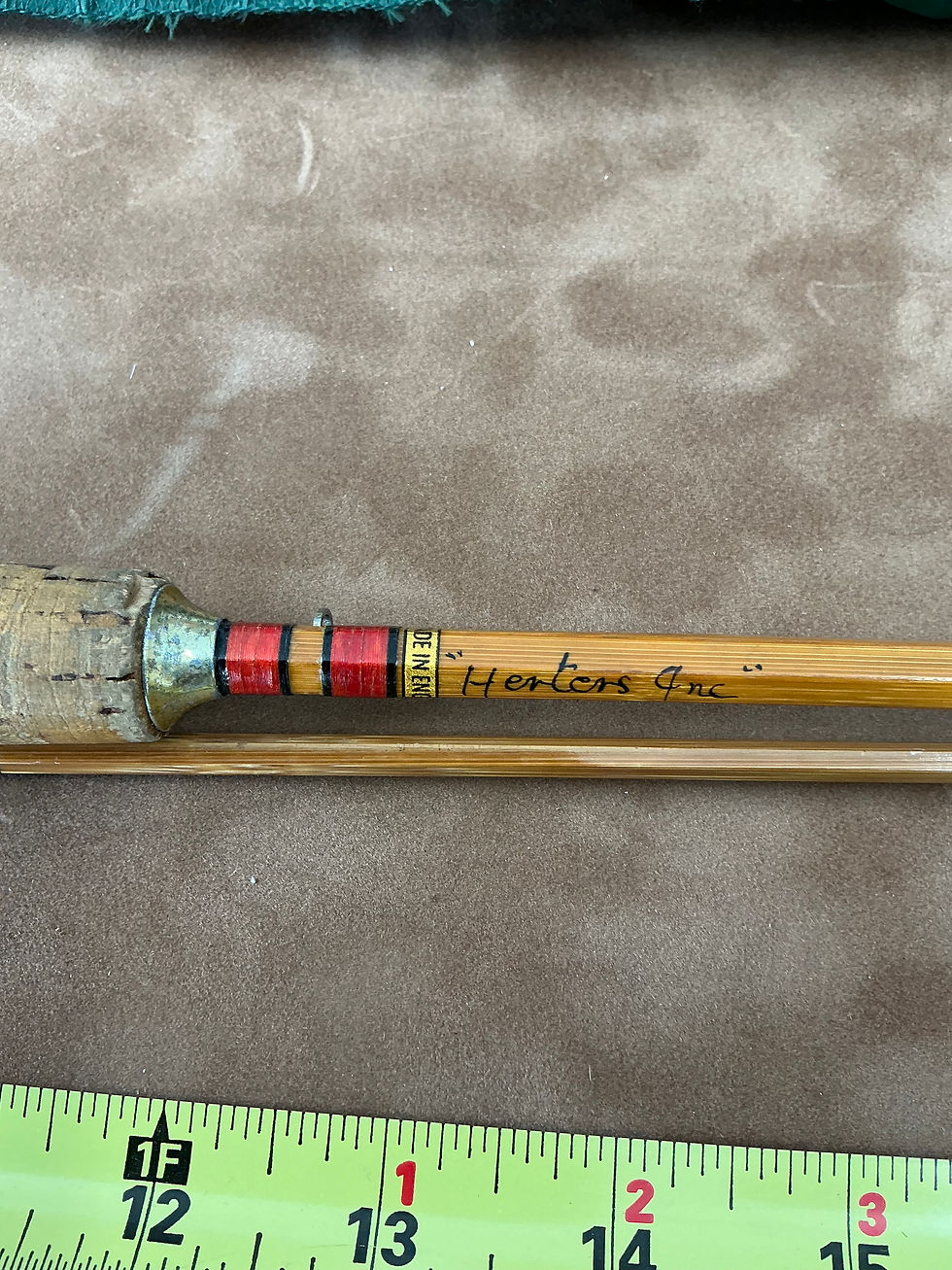 Thumbnail: Herters Inc.  England Bamboo Fly Fishing Rod