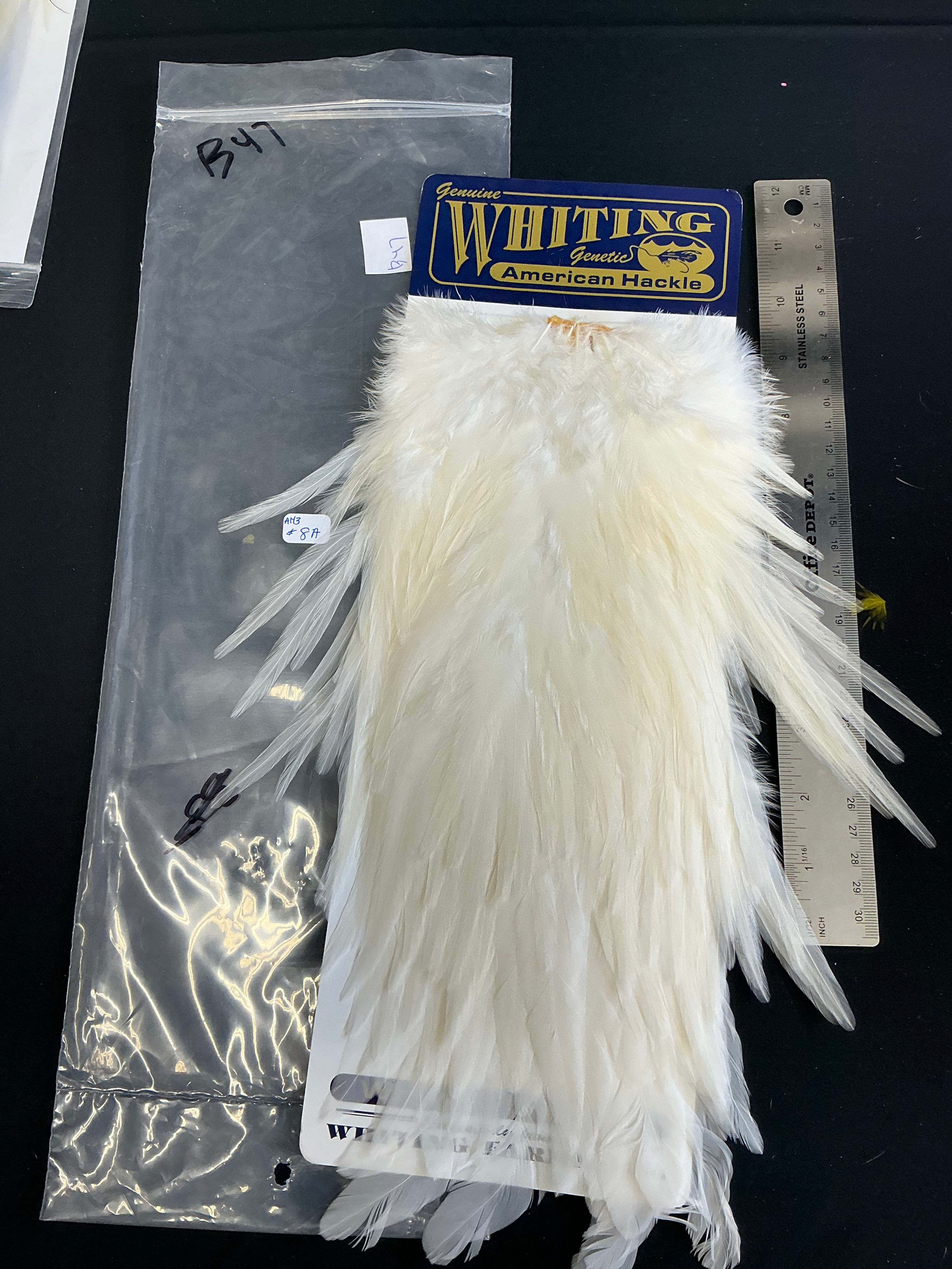 Vintage Whiting American Genetic Rooster  Saddle  B47