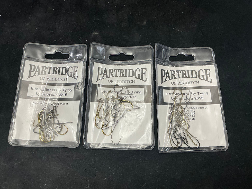 Thumbnail: COLLECTORS Partridge of Redditch FlySymposium 2015 sample pack