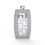 Küçük resim: 925 Sterling Silver Greek Key Pendant Necklace with CZ Meander Charm