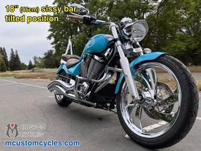 Collection - Victory Vegas Motorcycle Sissy Bar Backrest 