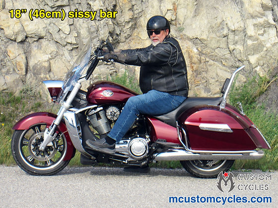 MIDWAY STILL セット ACE Sissy Bar Passenger Backrest for Victory Cross Roads
