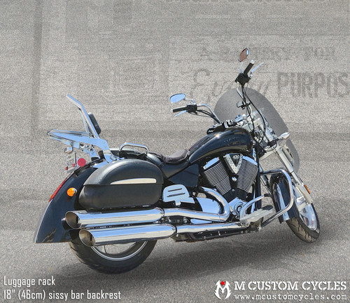 Luggage Rack for Victory Kingpin | M Custom Cycles