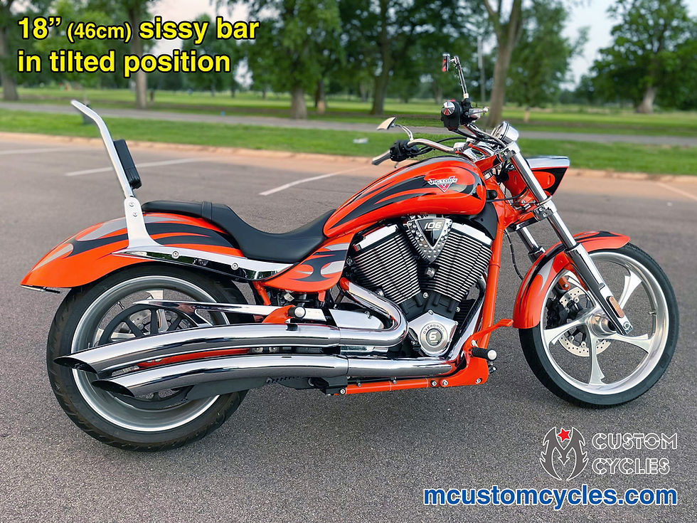 Thumbnail: Victory Jackpot Victory Alan Ness Jackpot Victory Cory Ness Jackpot motorcycle sissy bar passenger backrest