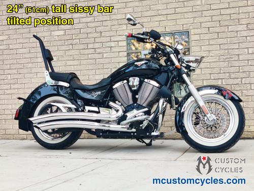 ACE Sissy Bar Passenger Backrest for Victory Boardwalk | M Custom