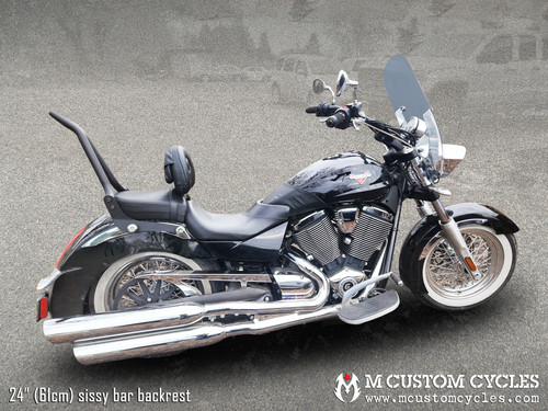 ACE Sissy Bar Passenger Backrest for Victory Boardwalk | M Custom