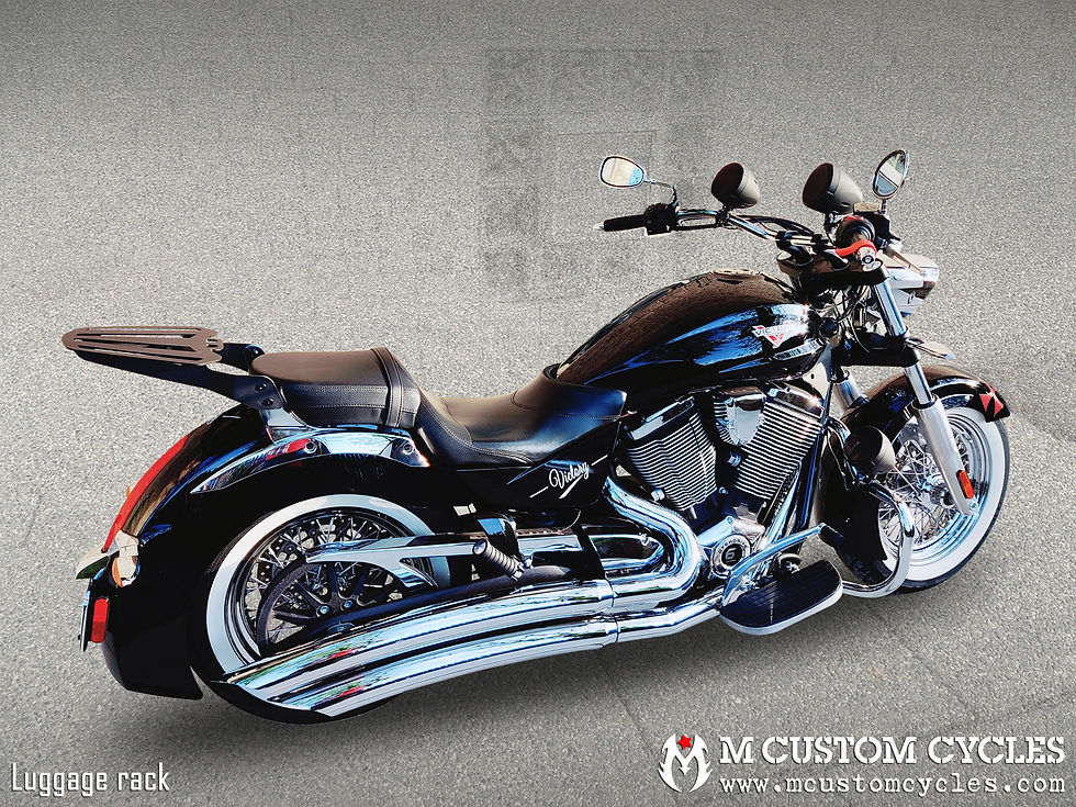 Luggage Rack for Victory Kingpin M Custom Cycles