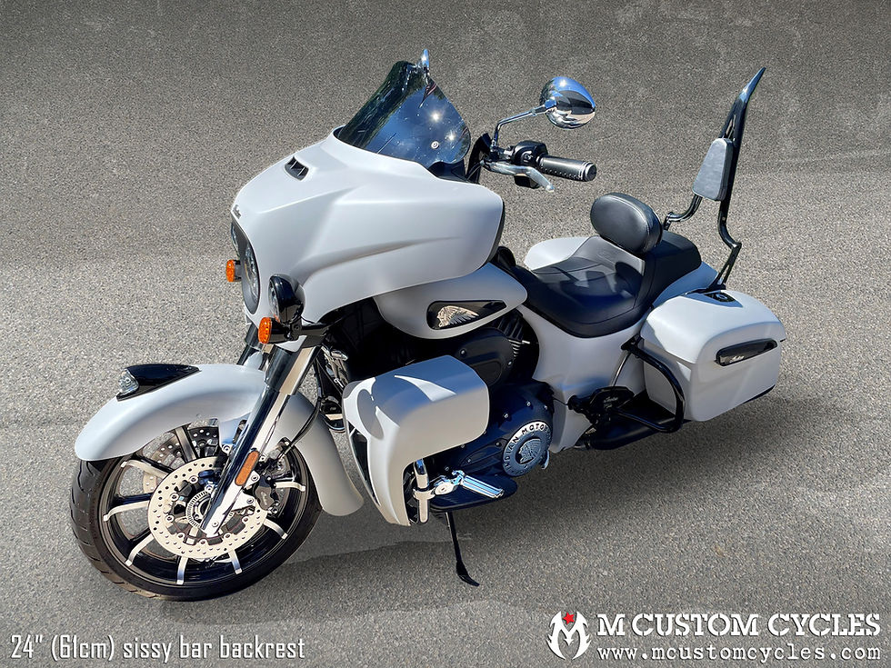 Thumbnail: Indian Roadmaster ACE Sissy Bar Passenger Backrest