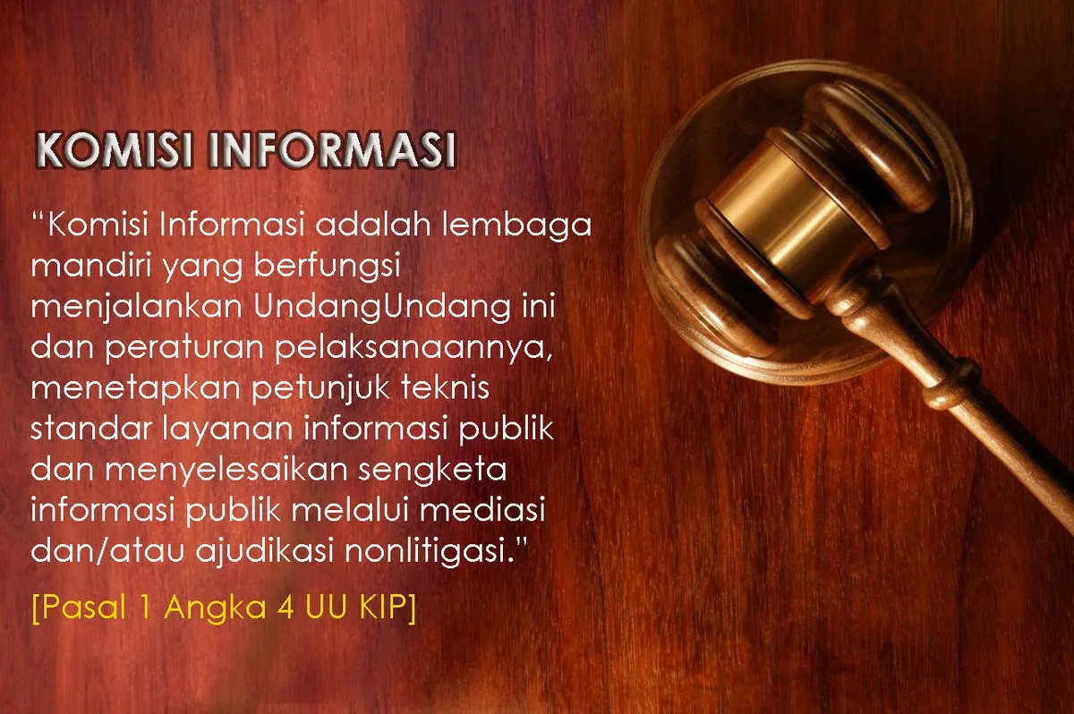 Komisi Informasi di UU KIP