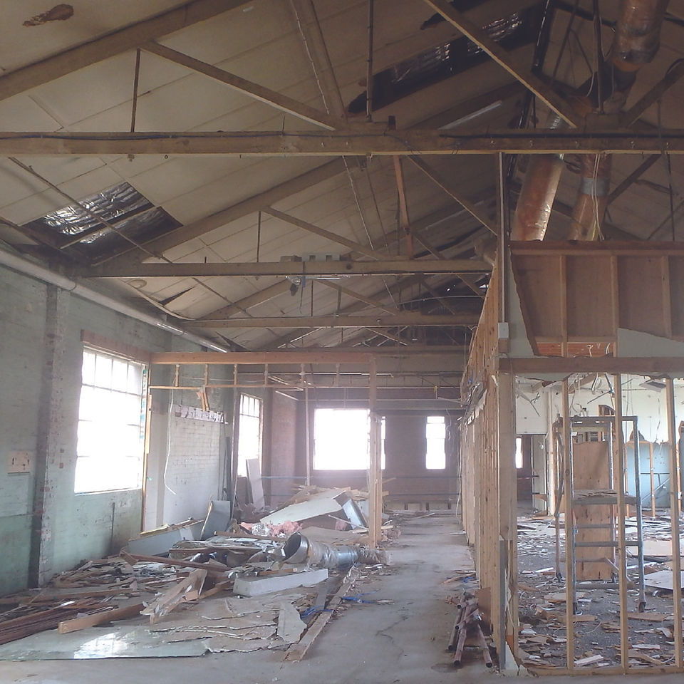 Alfred Hospital Stables before works. Photo by RBA Architects.