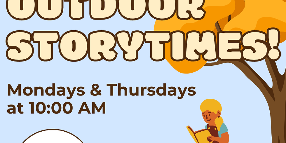 Outdoor Storytime!