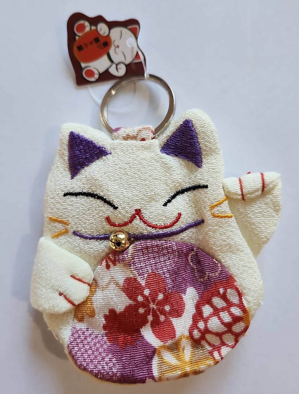 Thumbnail: Japanese Style Lucky Cat Keyholder