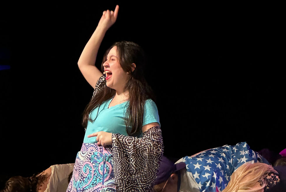 I performed as Paulette in my high school's production of Legally Blonde.