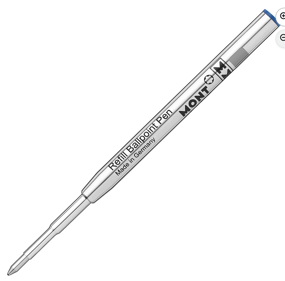 Miniatura: Wkłady do Długopisu Montblanc M Royal Blue (2 Sztuki)