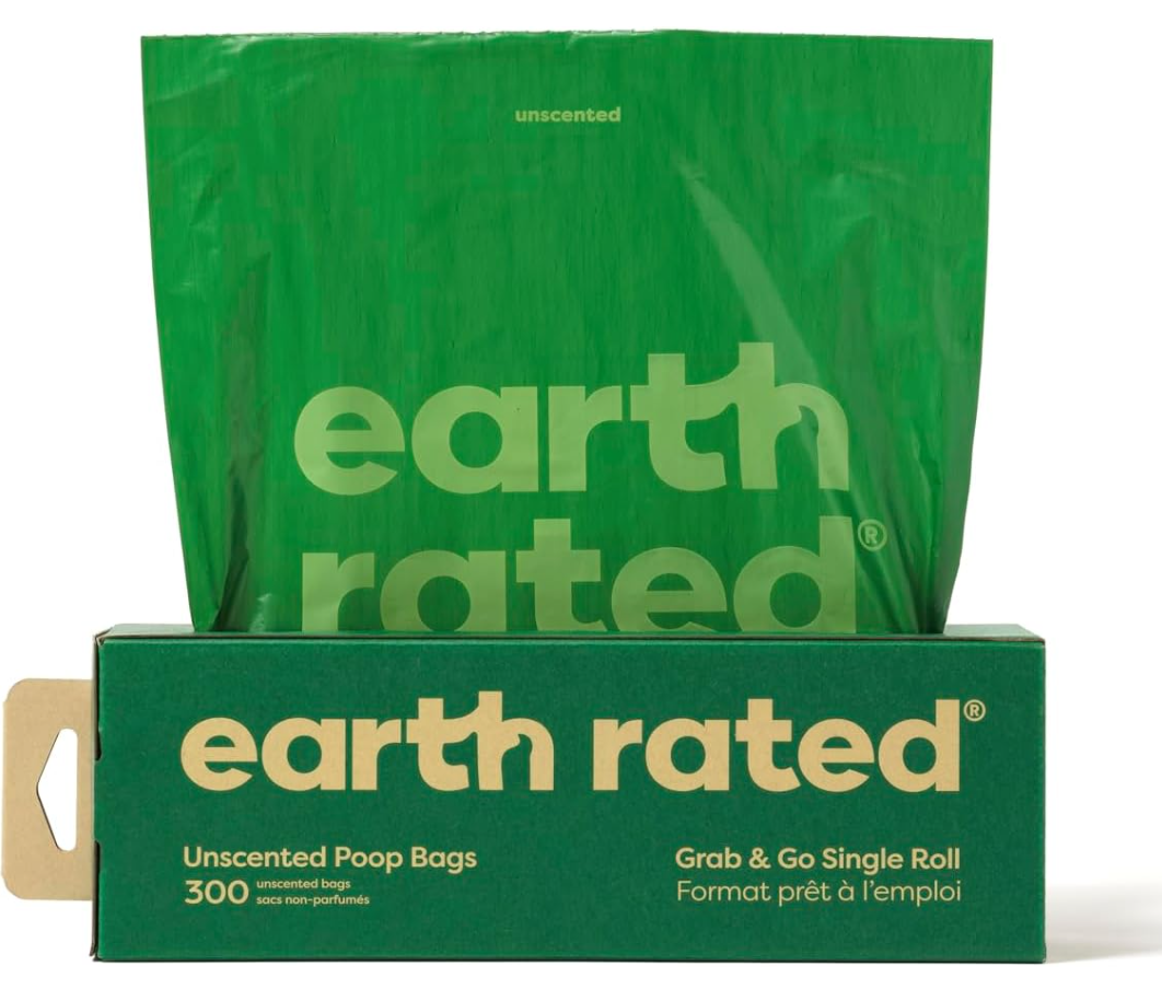 Earth Rated 300 Bezzapachowych Woreczków na Odchody