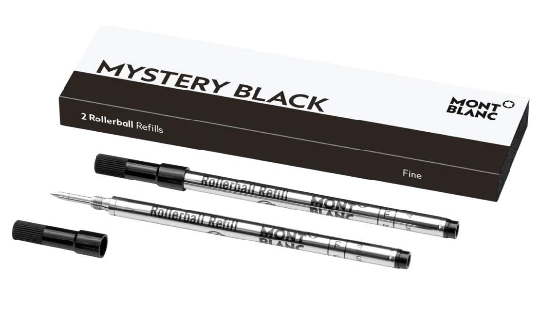 Wkłady Montblanc Mystery Black do Pióra Kulkowego 2x