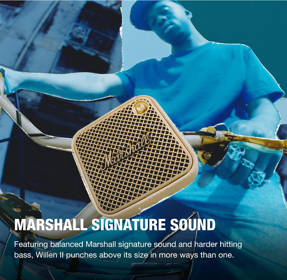 Przenośny Głośnik Bluetooth Marshall Willen White