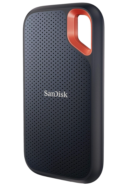 SanDisk Extreme Przenośny SSD 2 TB 1050 MB/s czarny
