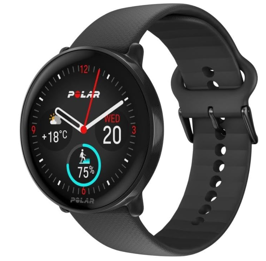 Smartwatch Polar Ignite 3 GPS AMOLED Night Black S-L