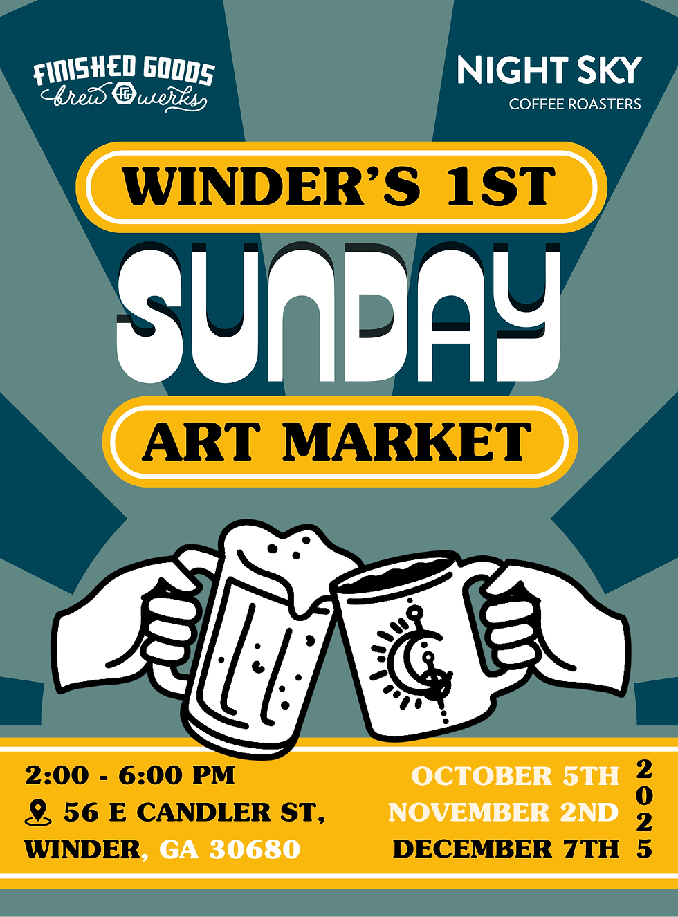 Winder's 1st Sunday Artist Market