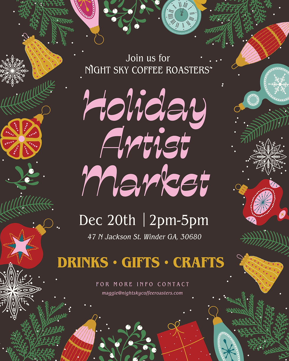 Holiday Artist Market!