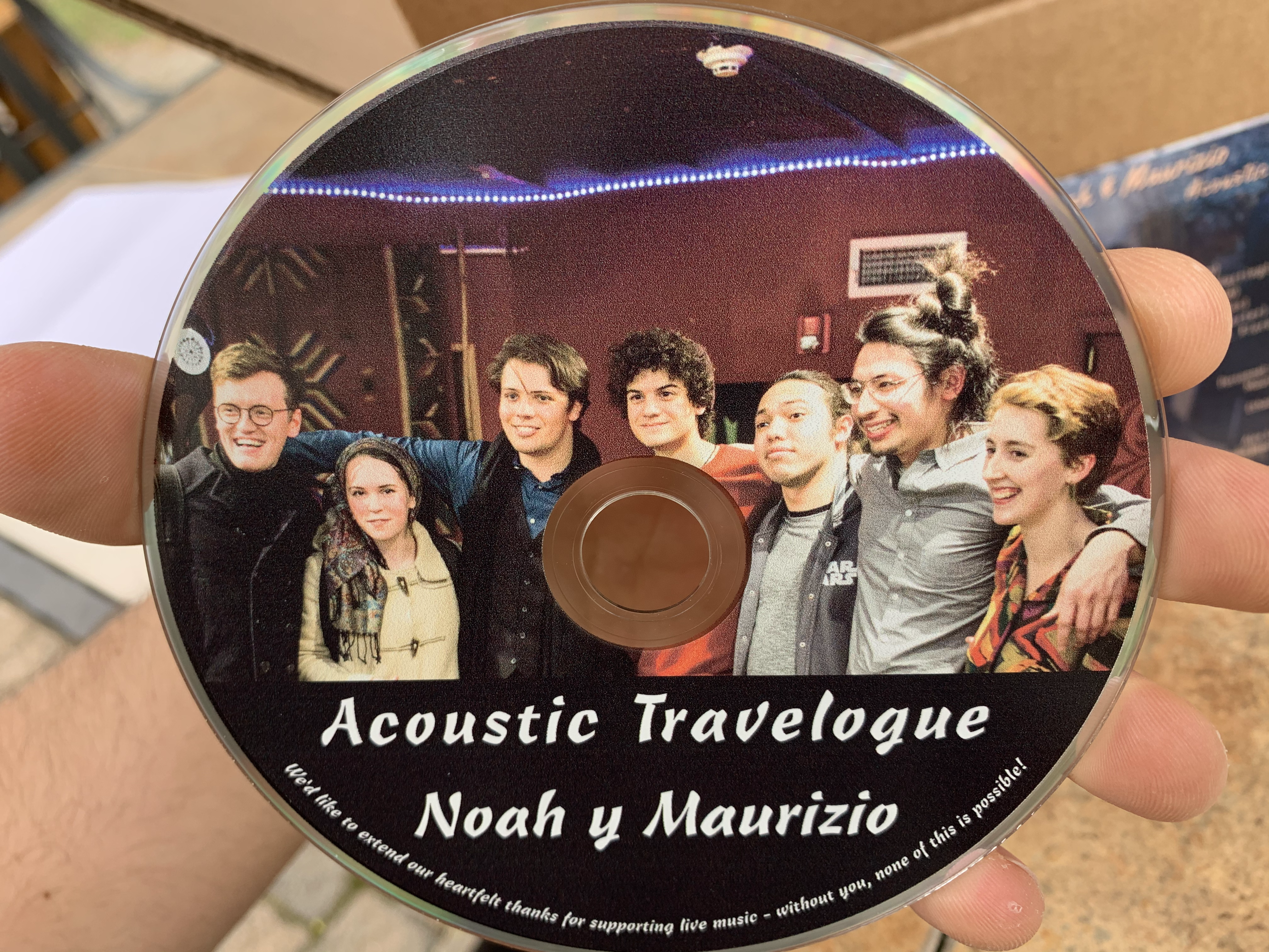 "Acoustic Travelogue" CD