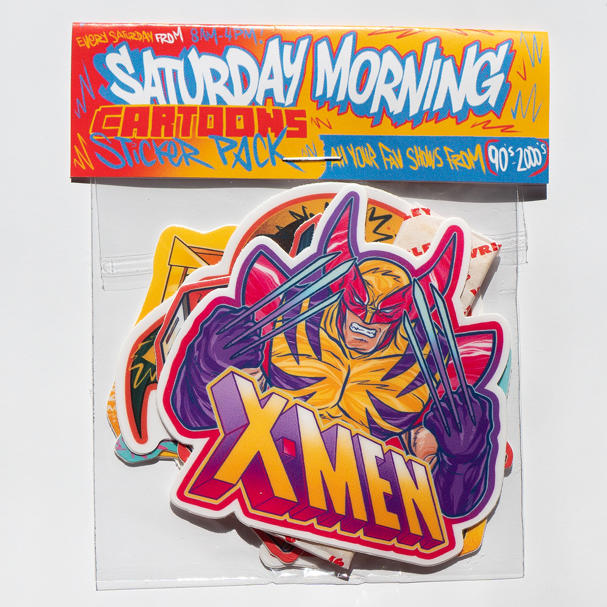 Saturday Morning Cartoons Sticker Pack 2